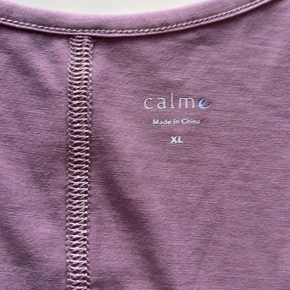 Johnny was Calme Set Elements Waist Short & Effect Tank Fig Purple Size XL - Picture 4 of 15